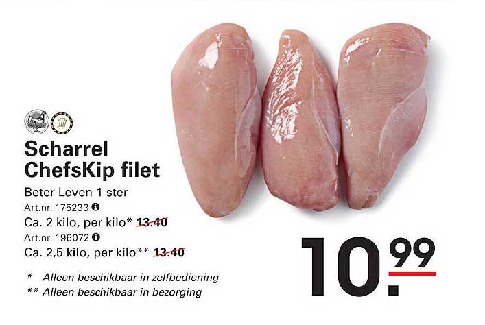 Scharrel ChefsKip filet