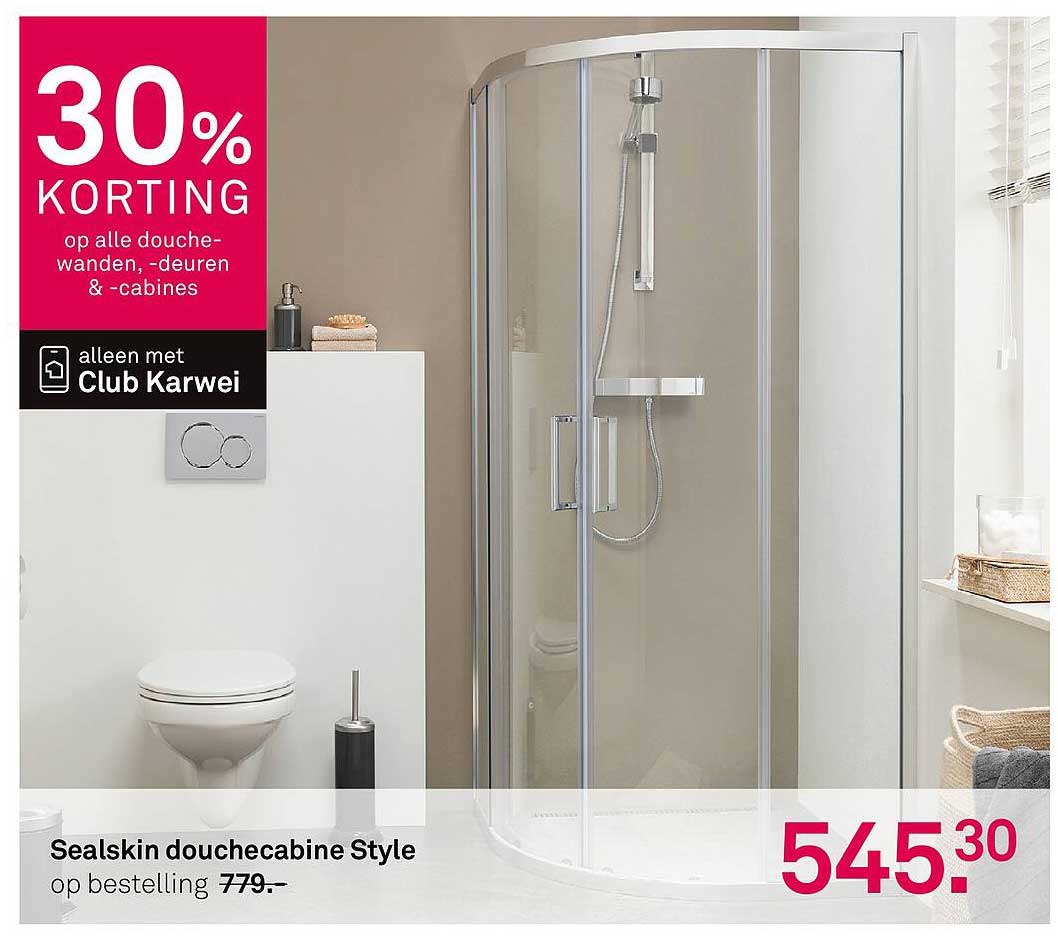 Sealskin douchecabine Style