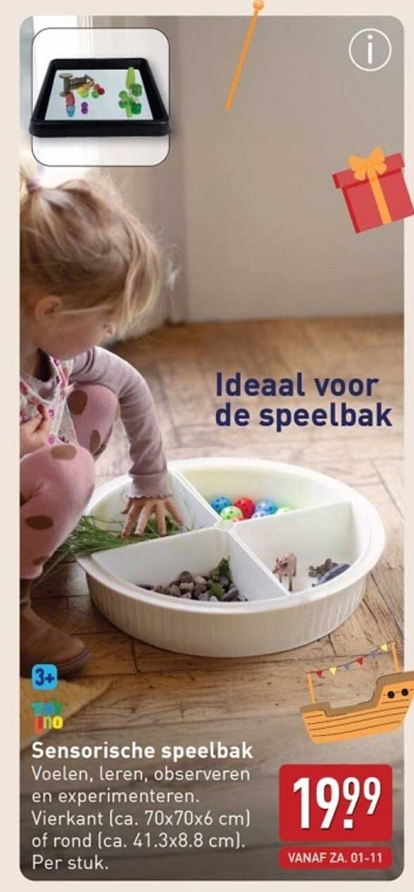 Sensorische speelbak