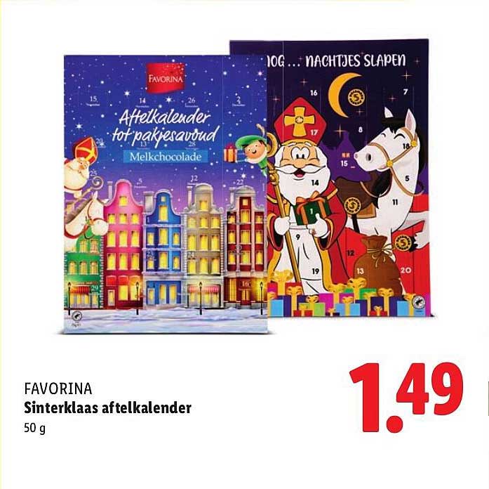 Sinterklaas aftelkalender