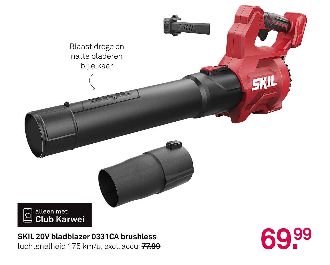 SKIL 20V bladblazer 0331CA brushless