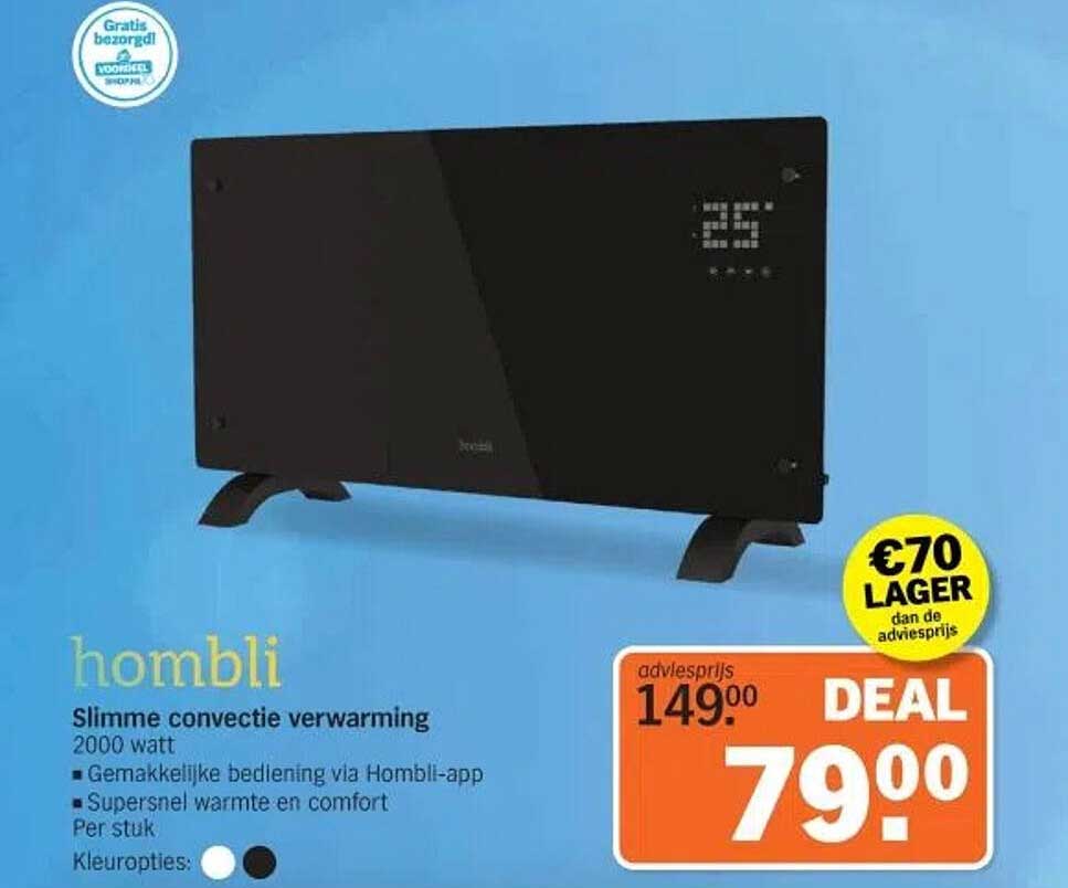 Slimme convectie verwarming