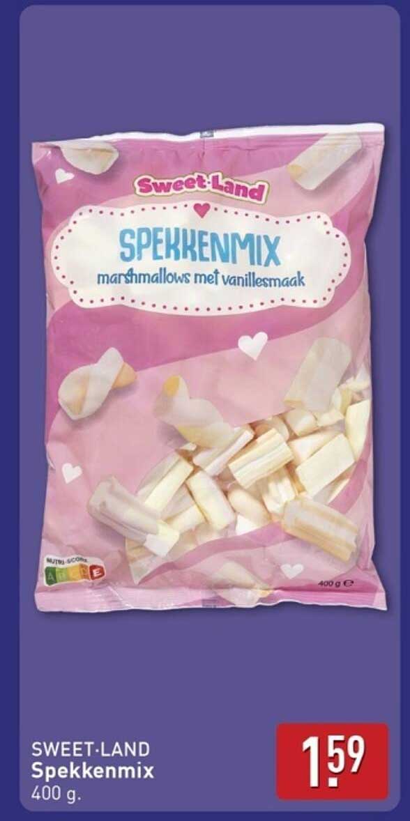 Spekkenmix marshmallows met vanillesmaak