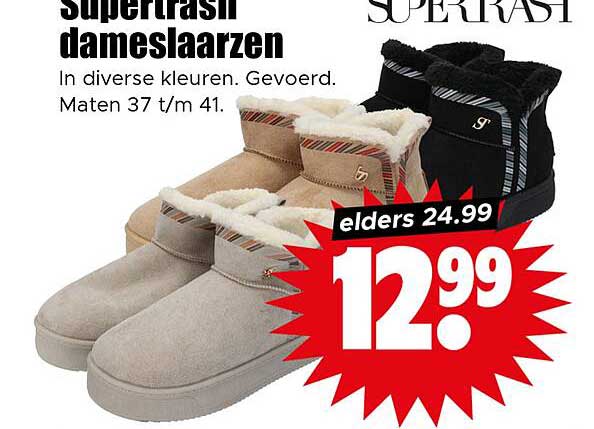 Supertrash dameslaarzen