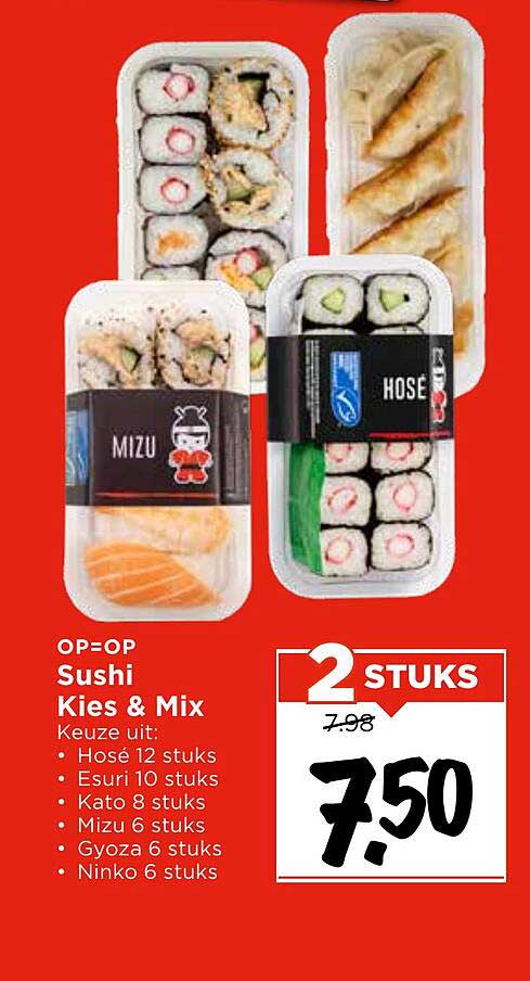 Sushi Kies & Mix
