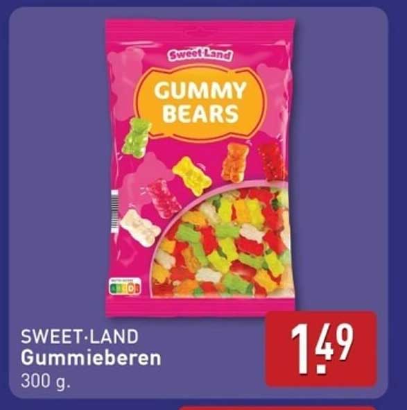 SWEET-LAND Gummiberen