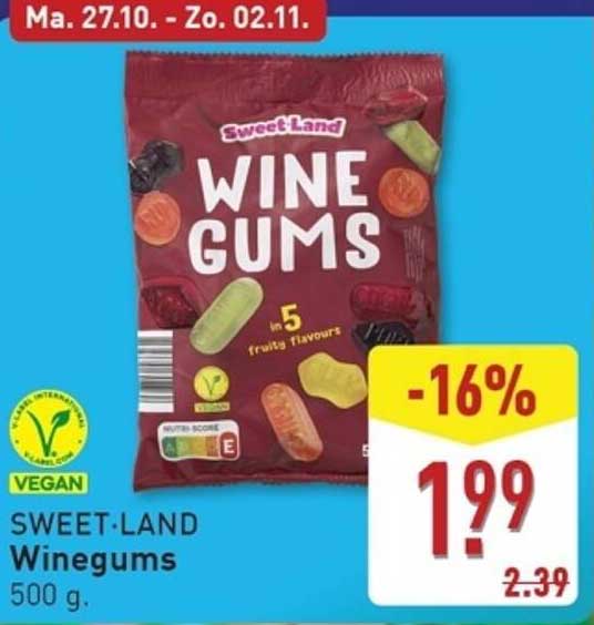 Sweet-Land Winegums 500 g