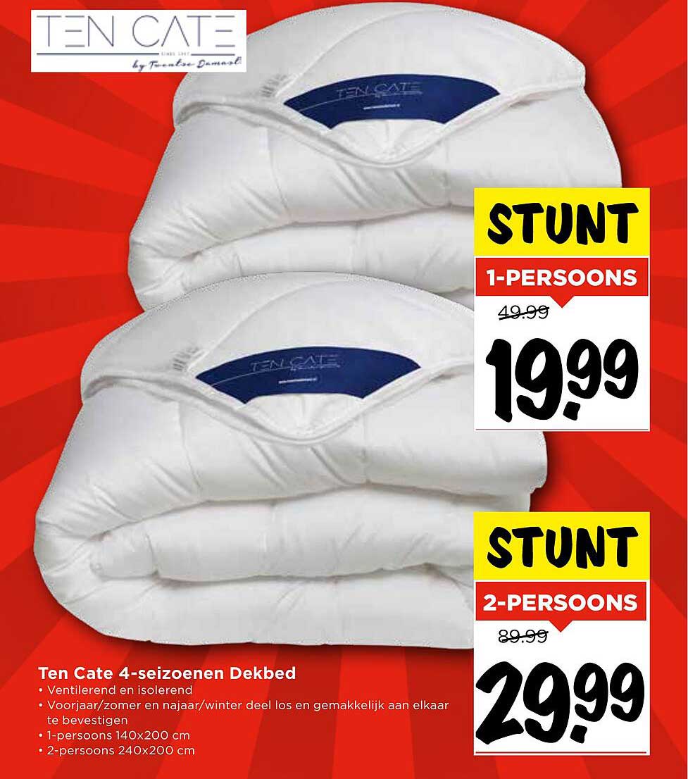 Ten Cate 4-seizoenen Dekbed