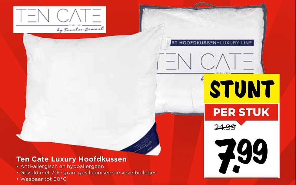 Ten Cate Luxury Hoofdkussen