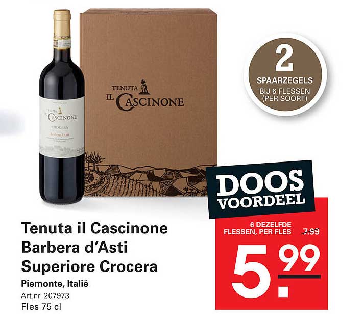 Tenuta il Cascinone Barbera d'Asti Superiore Crocera