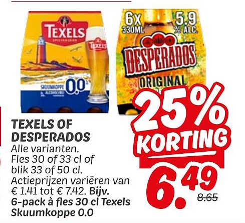 TEXELS OF DESPERADOS