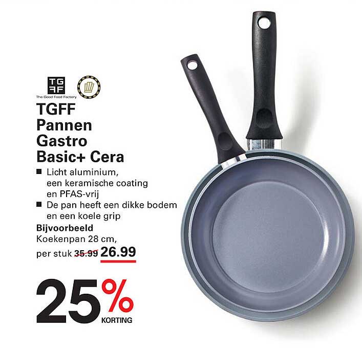 TGFF Pannen Gastro Basic+ Cera