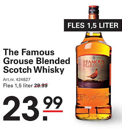The Famous Grouse Blended Scotch Whisky Fles 1,5 liter