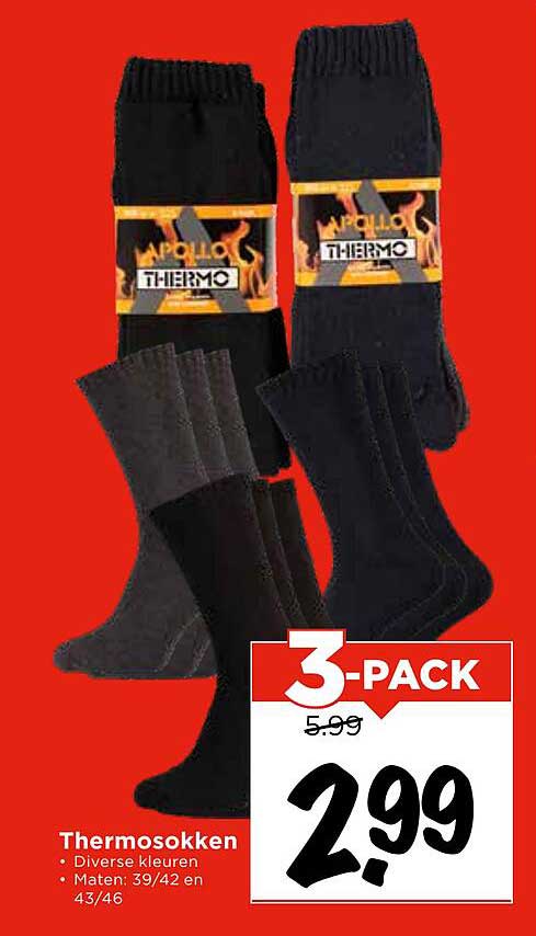 Thermosokken 3-PACK