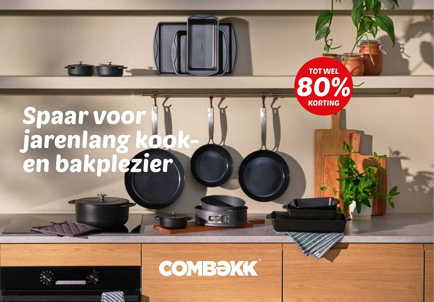 Tot wel 80% korting op Combæk producten