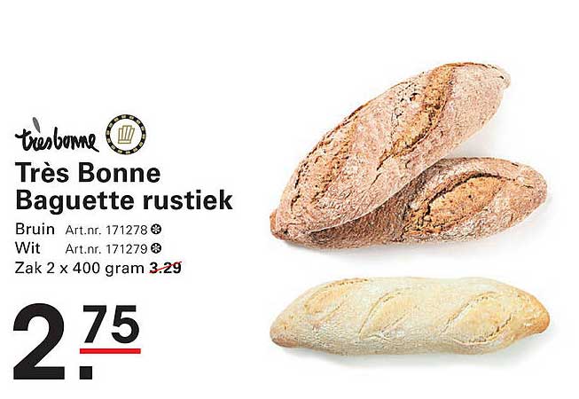 Très Bonne Baguette rustiek
