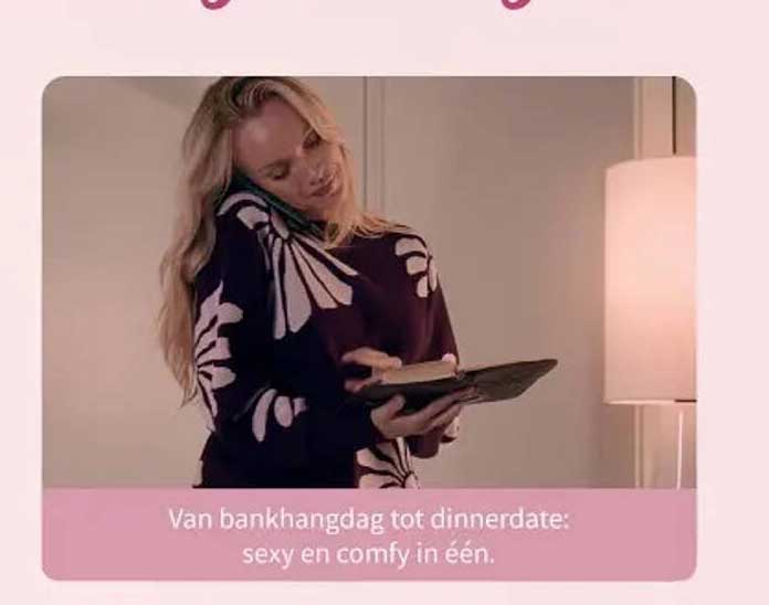 Van bankhangdag tot dinerdate: sexy en comfy in één.