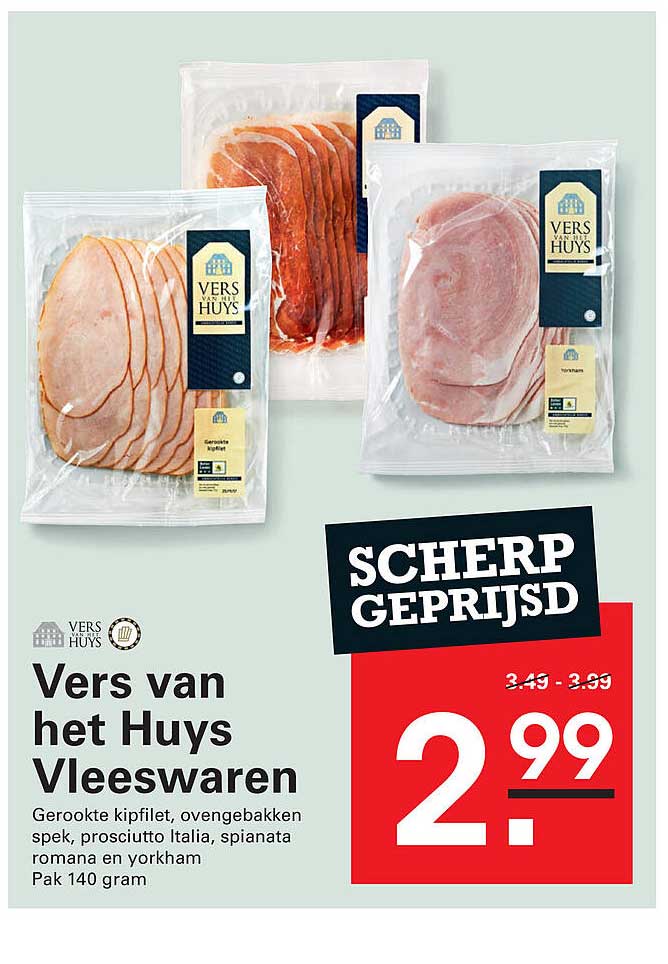 Vers van het Huys Vleeswaren