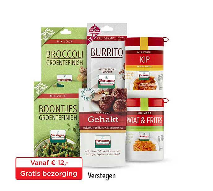 Verstegen Mix Voor - Vanaf € 12,- Gratis bezorging
