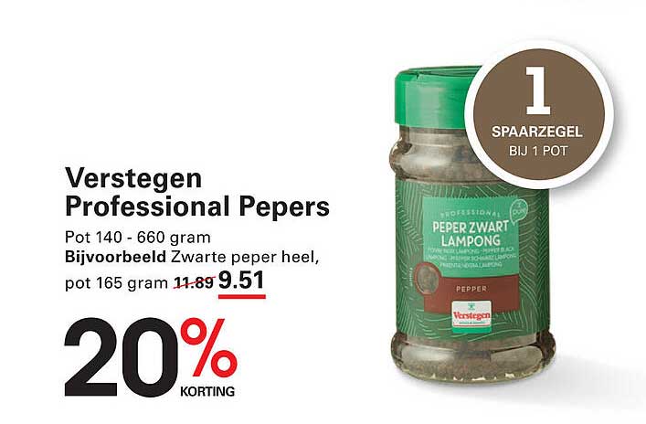Verstegen Professional Peppers