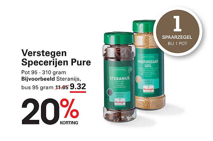 Verstegen Specerijen Pure