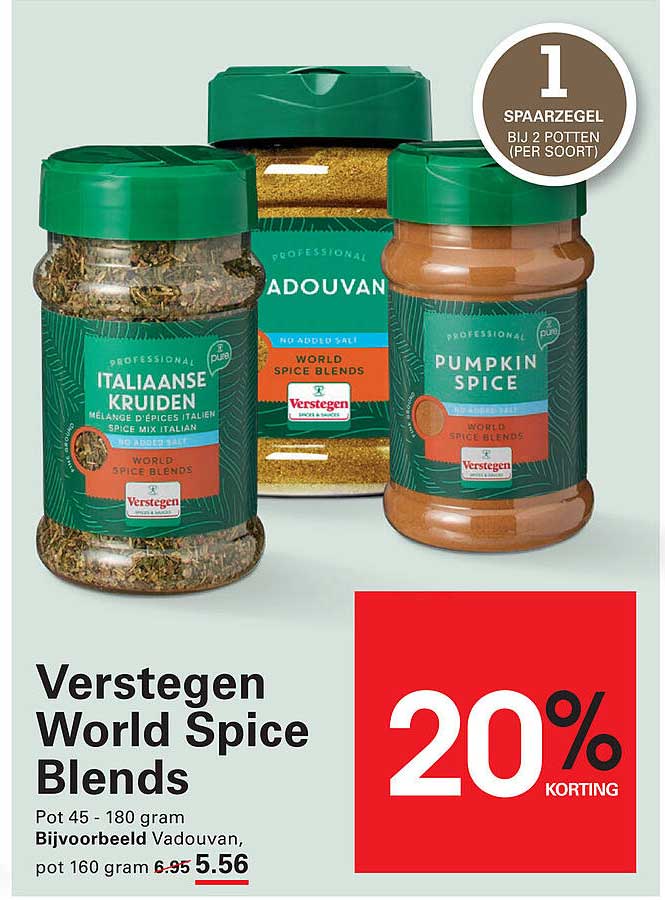 Verstegen World Spice Blends