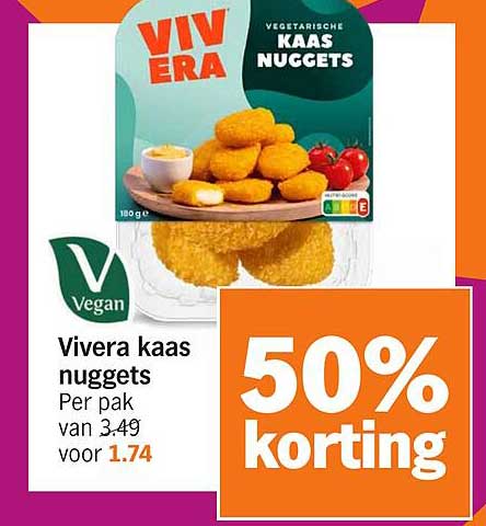 Vivera kaas nuggets