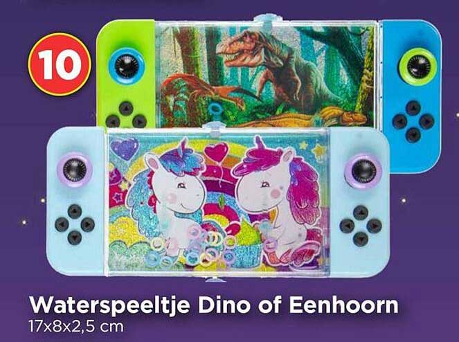 Waterspeeltje Dino of Eenhorn
