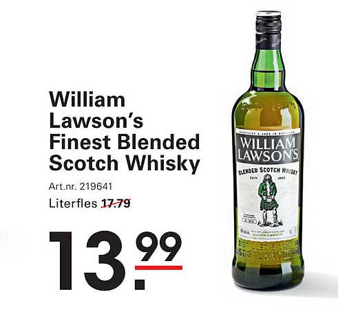 William Lawson’s Finest Blended Scotch Whisky