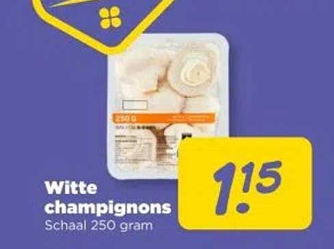 Witte champignons