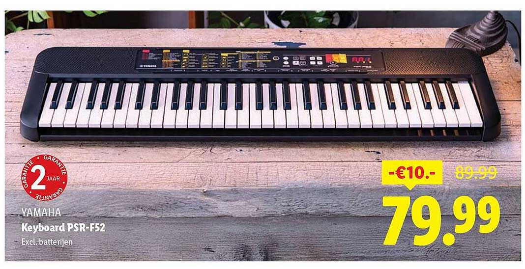 YAMAHA Keyboard PSR-F52