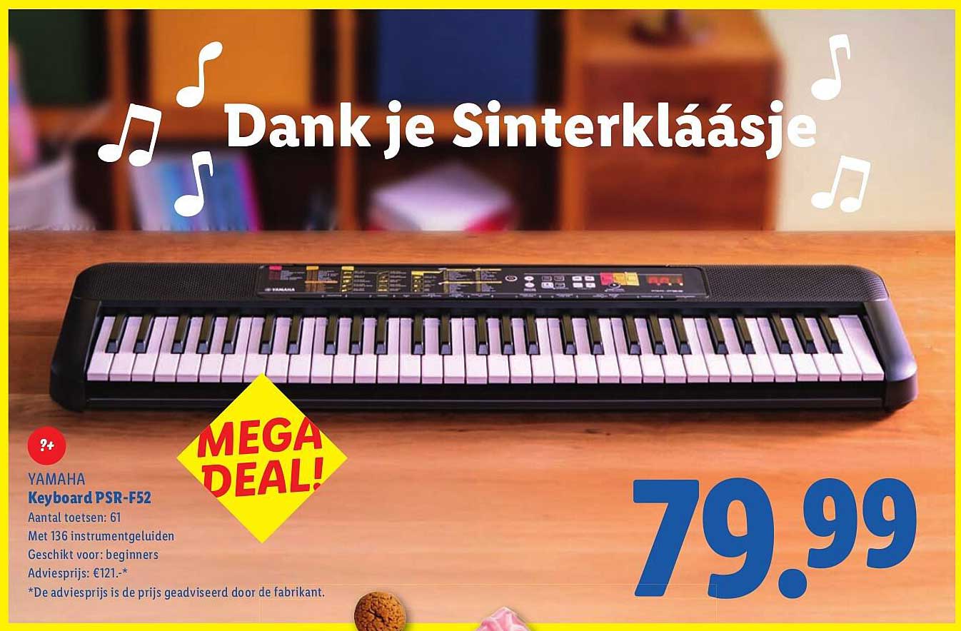 Yamaha Keyboard PSR-F52