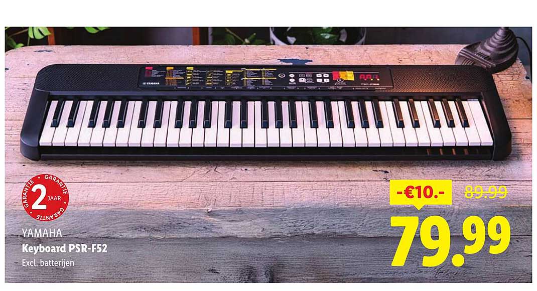 Yamaha Keyboard PSR-F52