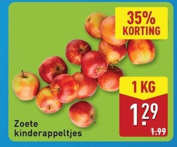 Zoete kinderappeltjes