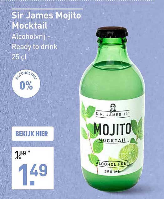 Sir James Mojito Mocktail