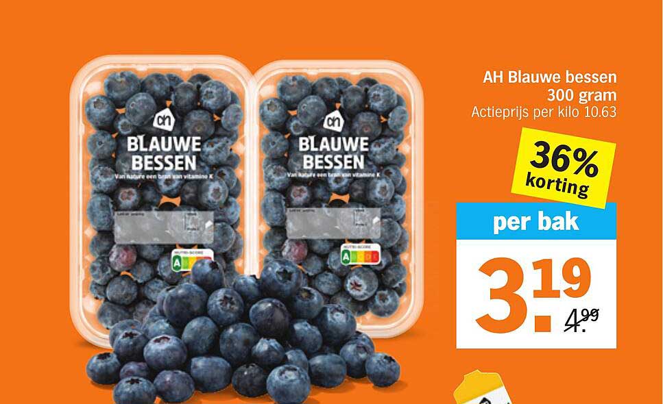 AH Blauwe bessen 300 gram