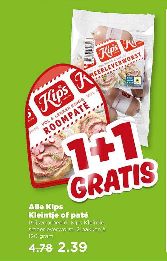 Alle Kips Kleintje of paté