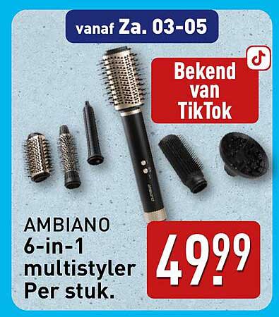 AMBIANO 6-in-1 multistyler Per stuk.