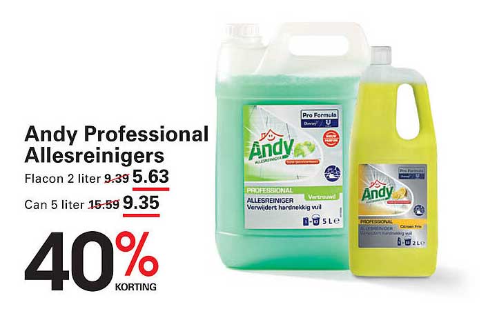 Andy Professional Allesreinigers