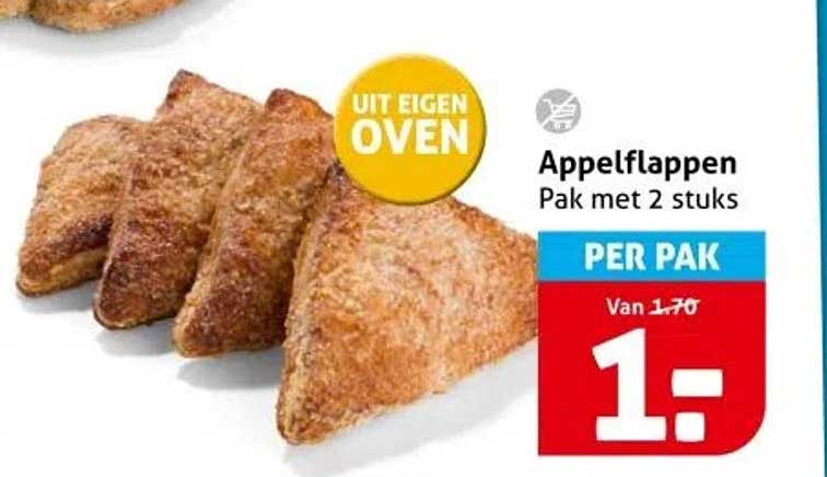 Appelflappen Pak met 2 stuks