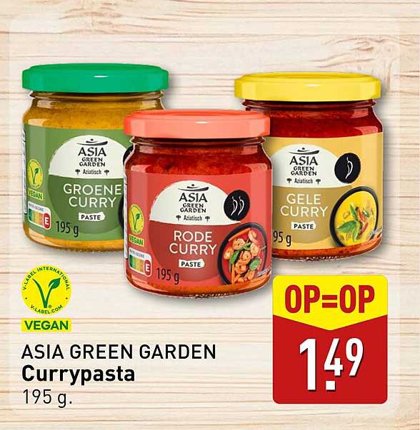 ASIA GREEN GARDEN Currypasta 195 g.