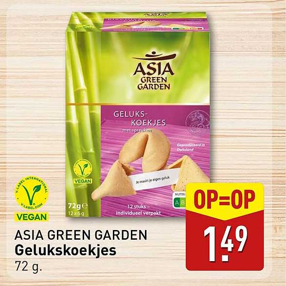 ASIA GREEN GARDEN Gelukskoekjes 72 g