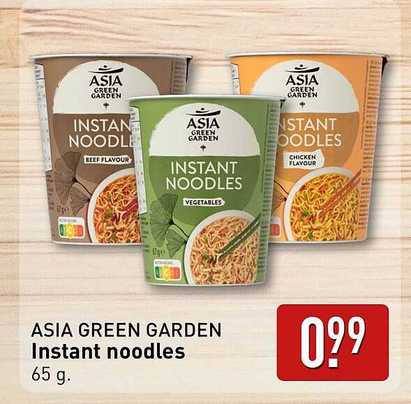 ASIA GREEN GARDEN Instant noodles