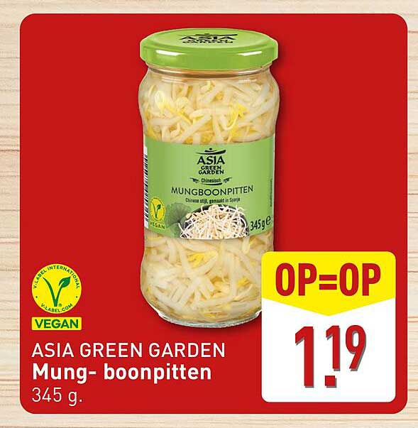 ASIA GREEN GARDEN Mungboonpitten 345 g.
