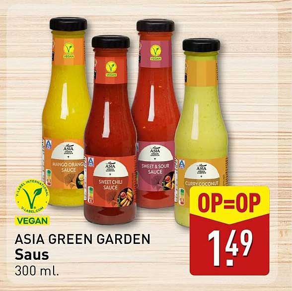 ASIA GREEN GARDEN Saus 300 ml.