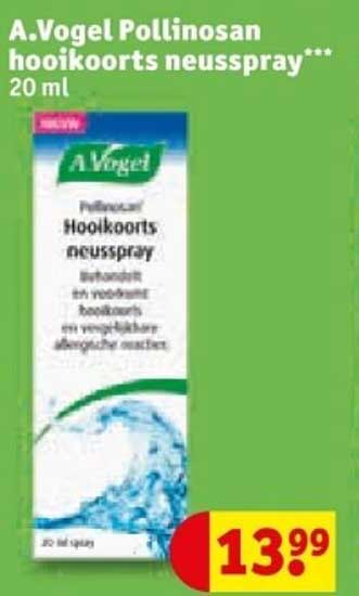 A.Vogel Pollinosan hooikoorts neusspray*** 20 ml