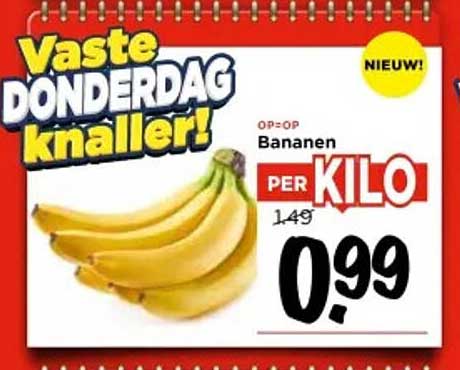 Bananen PER KILO