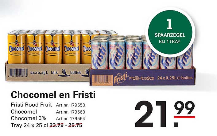 Chocomel en Fristi