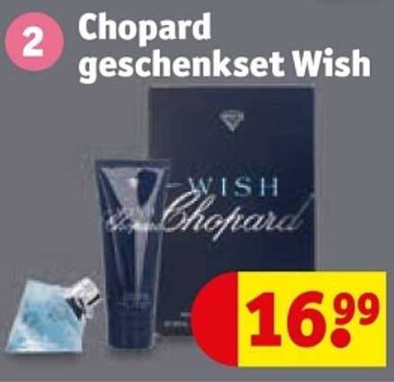 Chopard geschenkset Wish