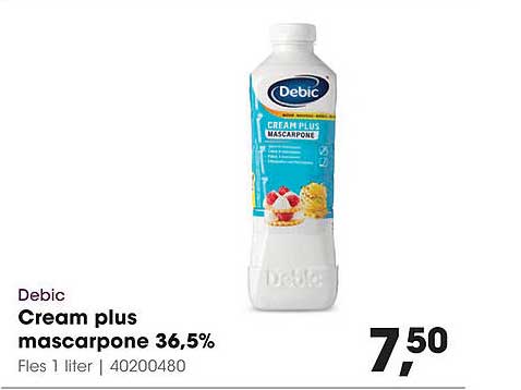 Cream plus mascarpone 36,5%